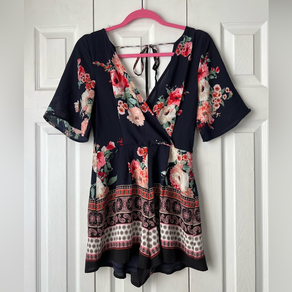Floral Romper